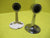 Small Chrome towel Rail Ends   45H x 20W x 60D