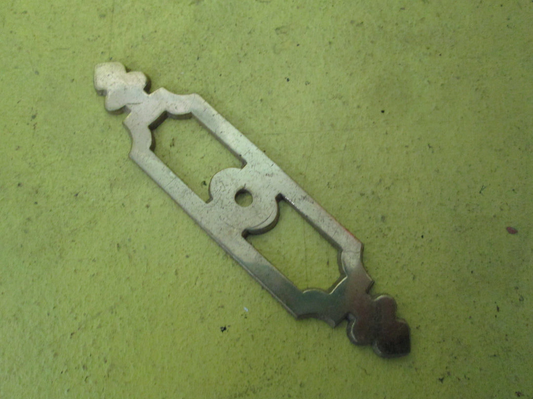 Brass Gothic Draw Plate 130L x 30W