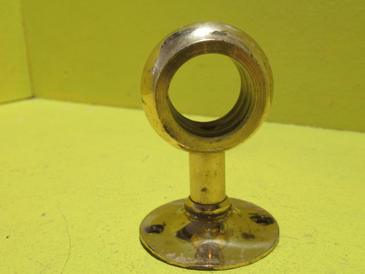 Reproduction Brass Curtain Rail Holder   75D x 50W