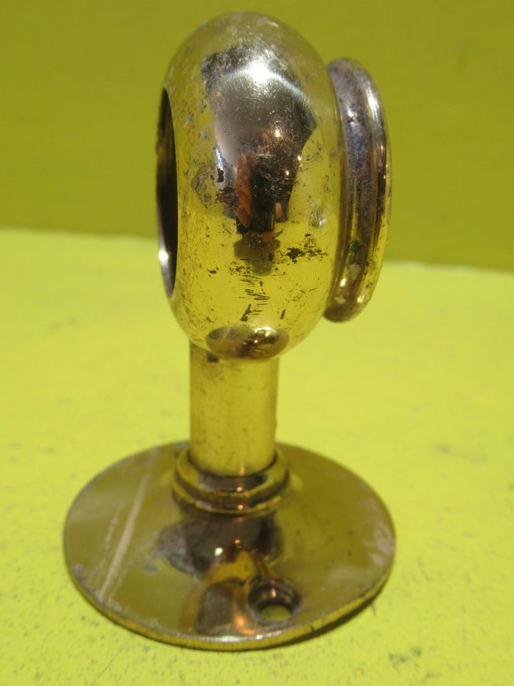 Reproduction Brass Curtain Rail Holder   75D x 50W
