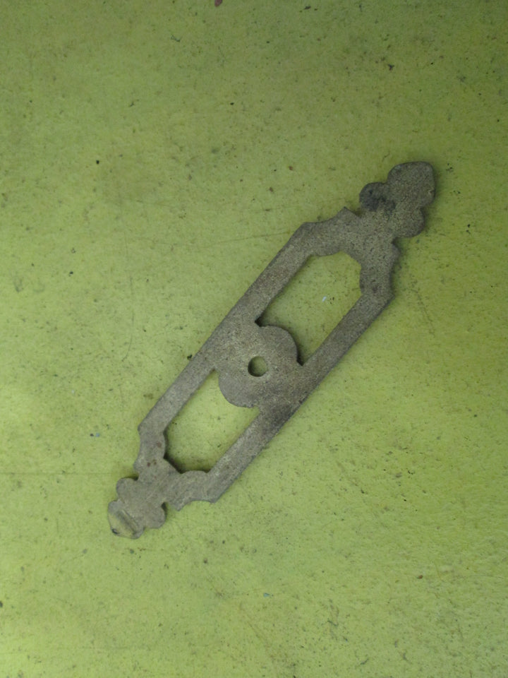 Brass Gothic Draw Plate 130L x 30W