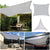 3/4*5m 5*6m 6*8m UV Protection 70% Waterproof Oxford Cloth Outdoor Sun Sunscreen Shade Sails