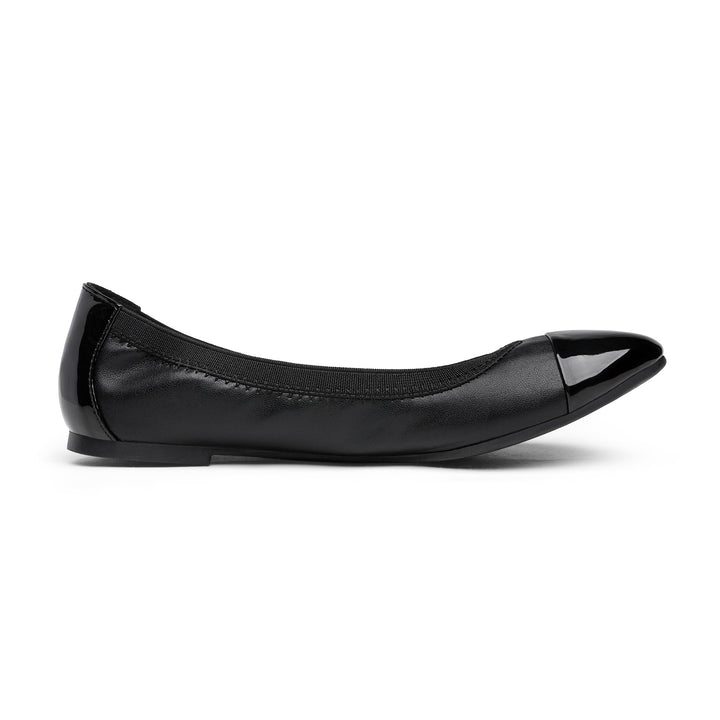 YAERNI Foldable Round Toe Women Flats  Soft Sole E727