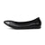 YAERNI Foldable Round Toe Women Flats  Soft Sole E727