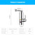 Kitchen Instant Electric Hot Water Heater  Led Faucet Luxurious  3 Seconds Fast