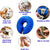 Portable Comfy Inflatable PVC Dog/Cat Cloth Collar