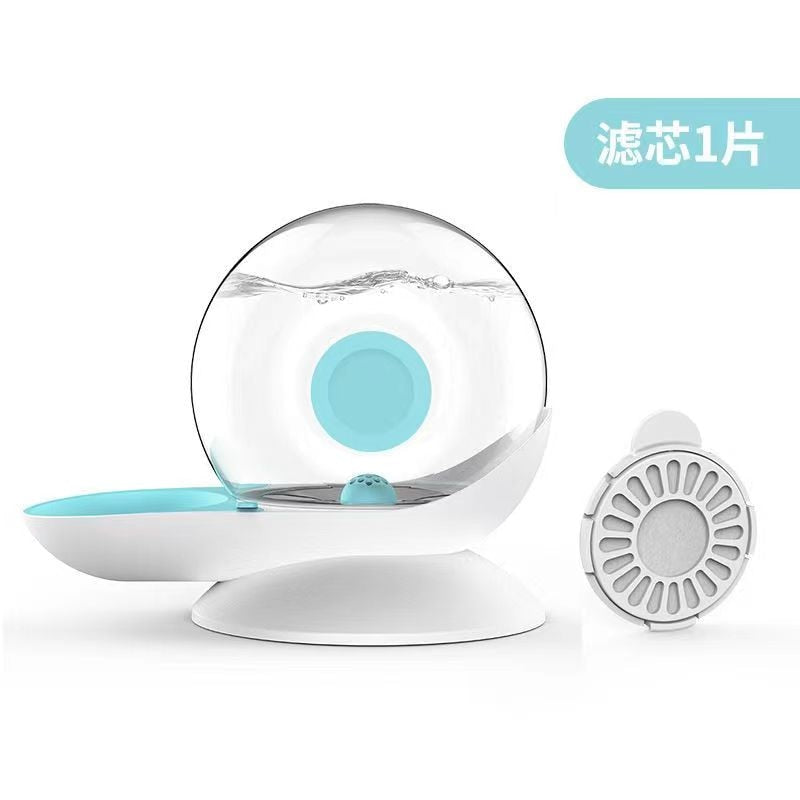 Snails Bubble Automatic Cat/Dog Water Bowl Fountain Dispenser  Drinking Bowl