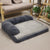 Dog Sofa Bed Pet Soft Lounger Cushion Big Dog Kennel Puppy L Shaped Couch Bed For Small Medium Large Dogs