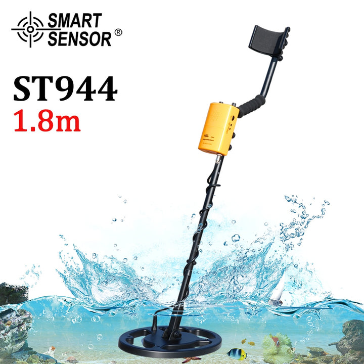 Metal Detector Under Ground Waterproof Scanner Finder Tool for Gold Digger Treasure Seeking Hunter