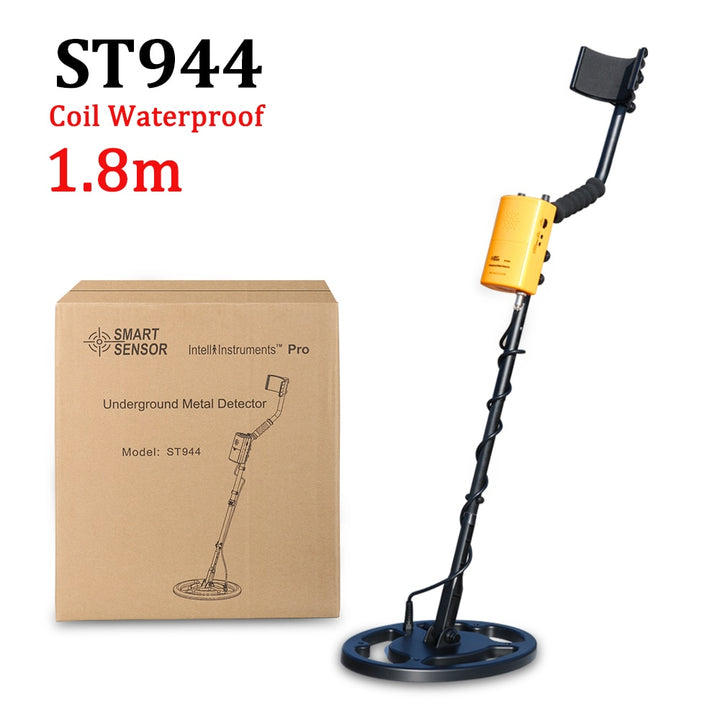 Metal Detector Under Ground Waterproof Scanner Finder Tool for Gold Digger Treasure Seeking Hunter