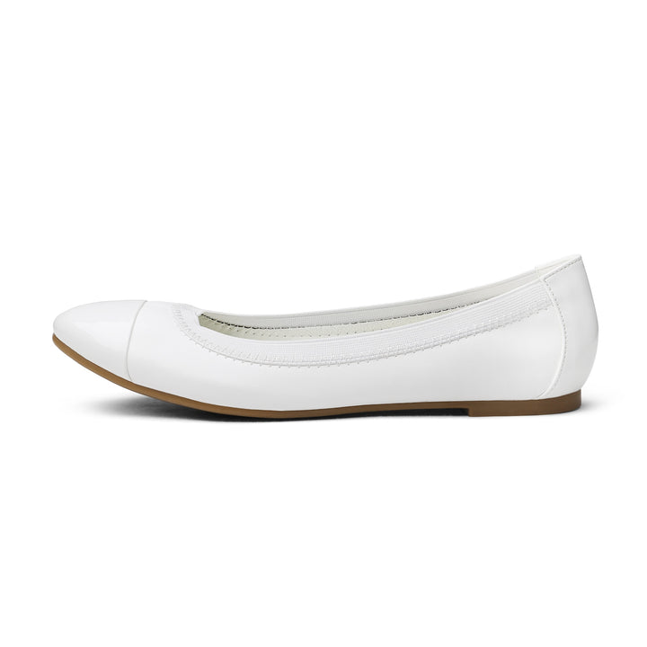 YAERNI Foldable Round Toe Women Flats  Soft Sole E727