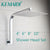 KEMAIDI  Shower Faucets Gooseneck Square Brass Wall Mount Shower Arm Ultrathin