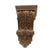 Natural Oak Wood Carved Applique, Corbel