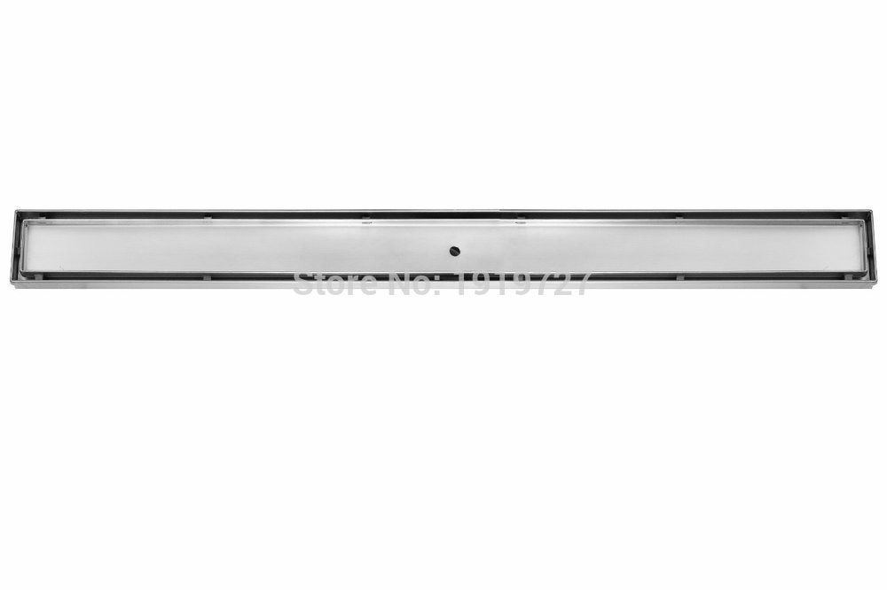 Bagnolux Super Heavy-duty Hardware Tile Insert 304# Stainless Steel Linear Shower Bathroom Grate Floor Drain/Outlet Waste