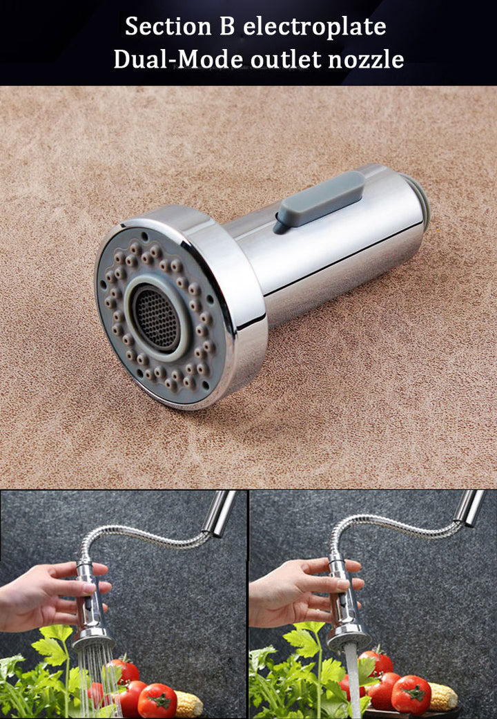 ABS Kitchen Tap Pull Out Parts Kitchen Faucet Replacement Parts Faucet Accessories