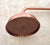 Rainfall Shower Head Antique Red Copper Shower Heads