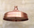 Antique Red Copper Round 8" Rainfall Shower Head, Ext Pipe Wall Arm Shower Arm  Nsh100