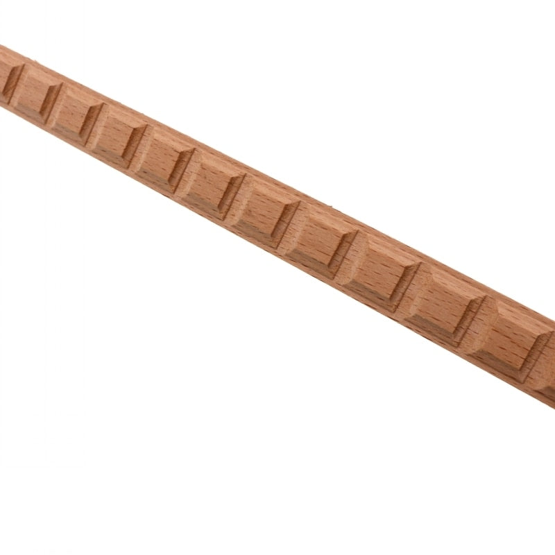 RUNBAZEF Wood Carving Solid Furniture Edge Border Square Line