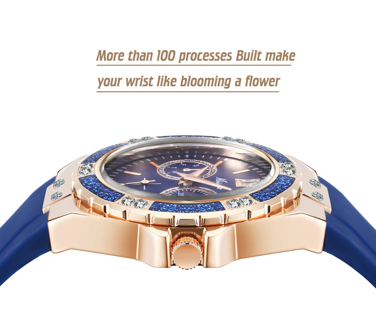 Chronograph  Sport Analog watch for Woman