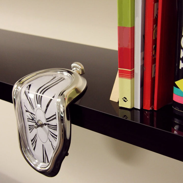 Surreal Melting Distorted Wall Clocks Surrealist Salvador Dali Style Wall Watch Decoration Gift Home Garden