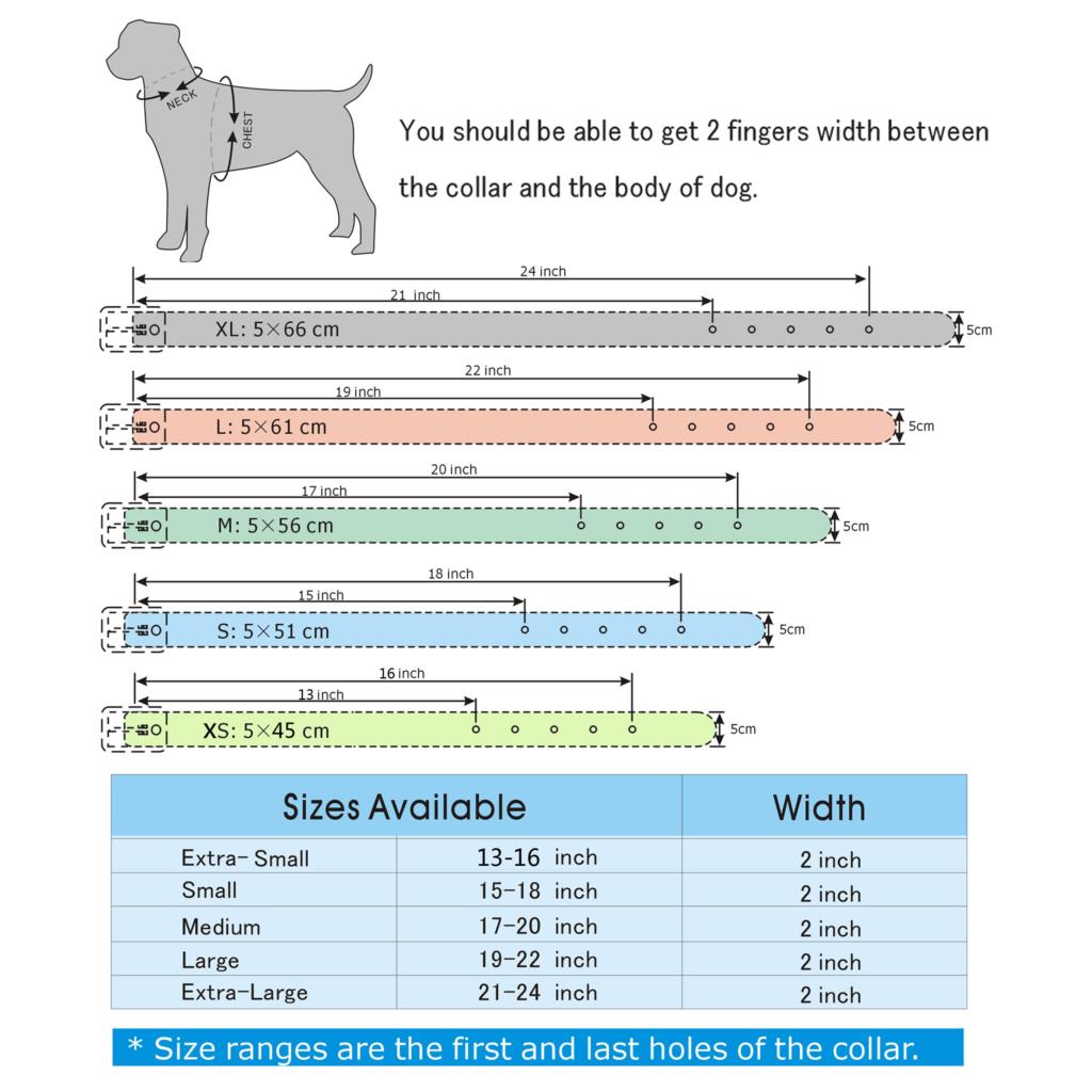 Rhinestone Leather Diamante Crystal Studded Dogs Pet Collars 2inch Wide