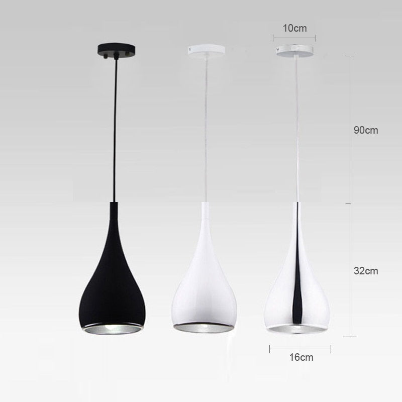 Modern Restaurant Pendant Lights Minimalist LED Hand lighting