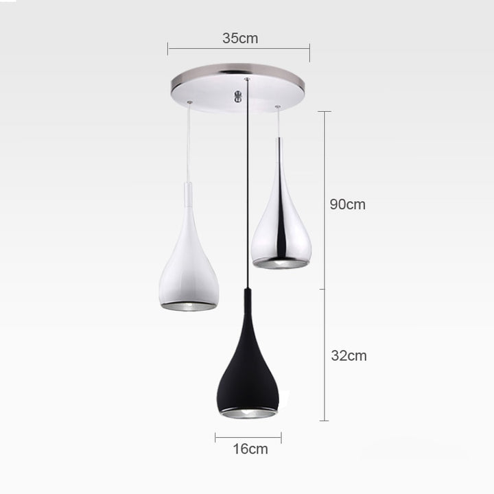 Modern Restaurant Pendant Lights Minimalist LED Hand lighting