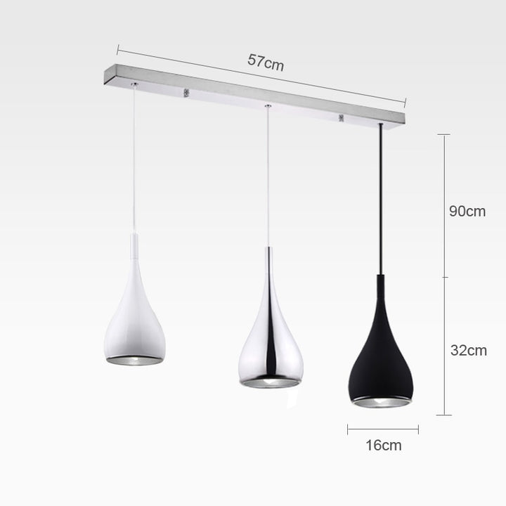 Modern Restaurant Pendant Lights Minimalist LED Hand lighting