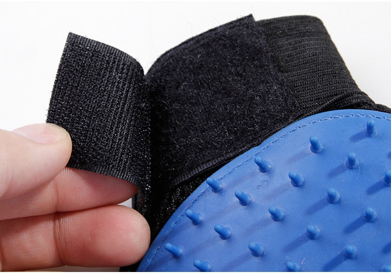 Silicone Dog Hair Removal Glove Comb Soft Use Pet Cats