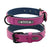 Leather Dog Collar Leash Set Personalized Customized Dogs Collars 2 Layer Leather Dog Leash