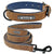 Leather Dog Collar Leash Set Personalized Customized Dogs Collars 2 Layer Leather Dog Leash