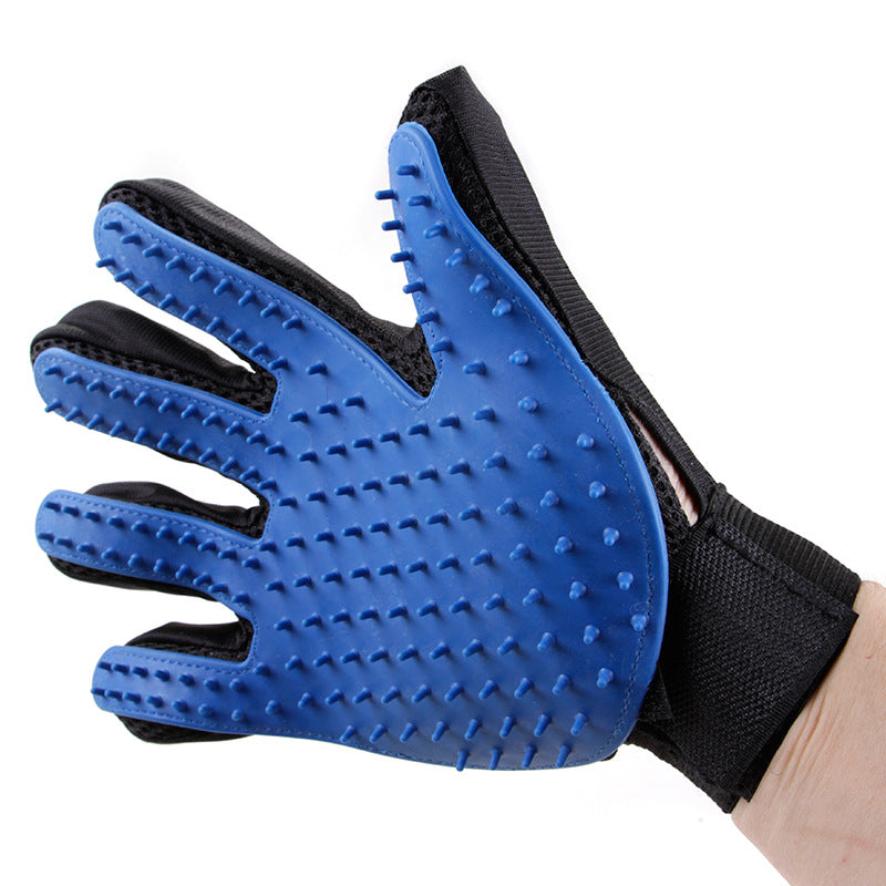 Silicone Dog Hair Removal Glove Comb Soft Use Pet Cats