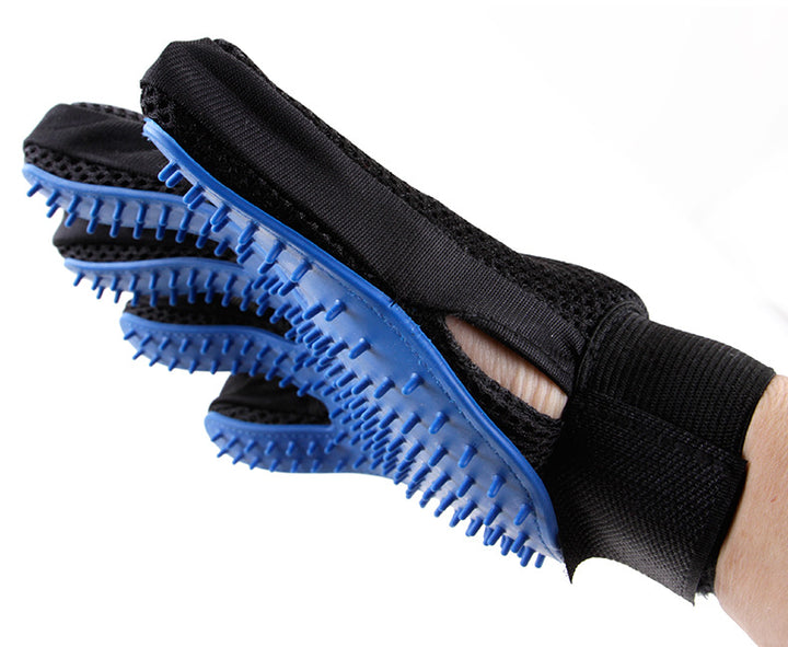 Silicone Dog Hair Removal Glove Comb Soft Use Pet Cats