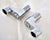 Bathroom Chrome Brass  Faucet Adjustable Adapter Swing Arms