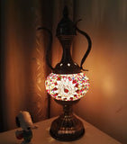 E14 Hand-inlaid glass Morocco/ Turkish Style mosaic Table Lamp