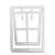 Lockable Plastic Pet Dog Cat Kitty Door for Screen Window Security Flap Gates Pet Tunnel Dog Fence Free Access Door for Home