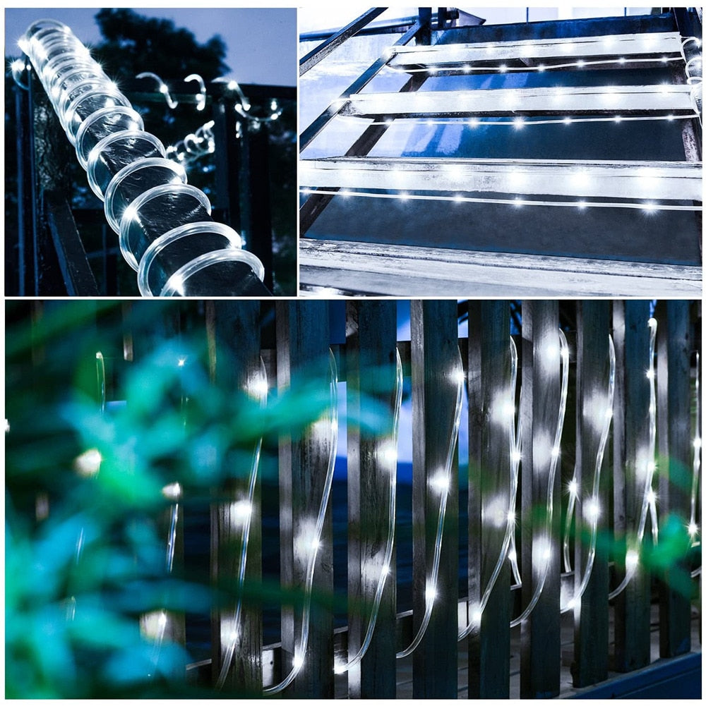 Solar Led Light Outdoor Garden Tube Lights led Strip Light