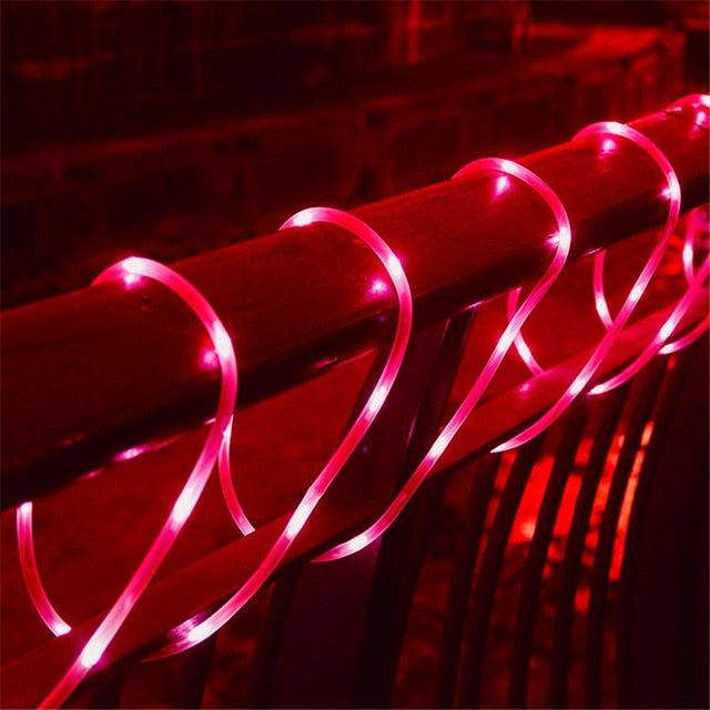 Solar Led Light Outdoor Garden Tube Lights led Strip Light