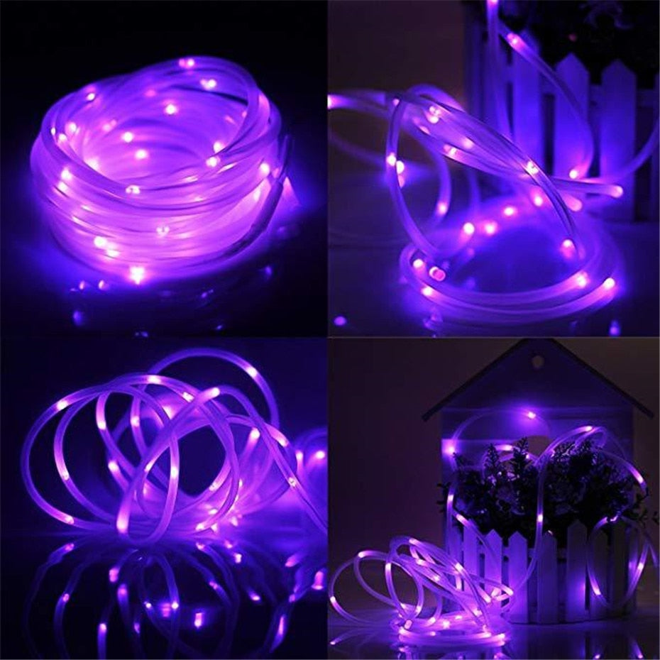 Solar Led Light Outdoor Garden Tube Lights led Strip Light
