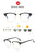 Classic Phochromic Lens Blocking Blue Light Glasses MenWoman Computer/Gaming Anti Bluelight Eyeglasses