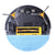 LIECTROUX Robot Vacuum Cleaner C30B,Wet&WiFi,Map Navigation, Memory, Remote App, Electric Water Tank, Brushless Motor
