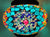 Mediterranean style Handcrafted mosaic Glass   Art Deco Turkish Mosaic Table Lamp
