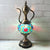 Mediterranean style Handcrafted mosaic Glass   Art Deco Turkish Mosaic Table Lamp