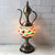 Mediterranean style Handcrafted mosaic Glass   Art Deco Turkish Mosaic Table Lamp