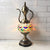 Mediterranean style Handcrafted mosaic Glass   Art Deco Turkish Mosaic Table Lamp
