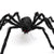 5FT/6.6FT Giant Black Spider Halloween/Haunted House Plush Spider