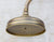 Antique Brass Round 8 Inch Rainfall Shower Head & Extension Pipe Wall Arm Shower (Standard 1/2") Nsh052
