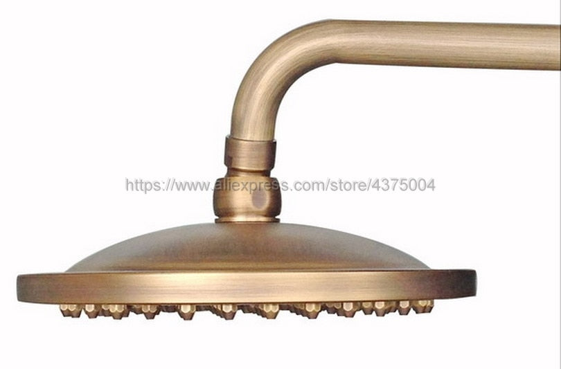 8 inch Round Vintage Retro Bathroom Rain Shower Head  Nsh023