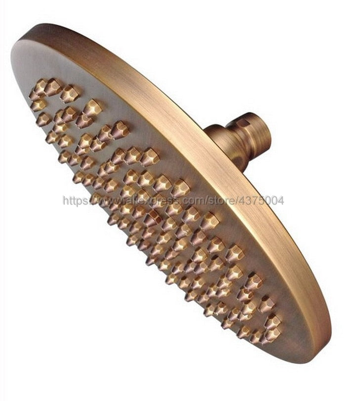 8 inch Round Vintage Retro Bathroom Rain Shower Head  Nsh023