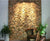 Solid wood mosaic background wall  log wallpaper